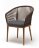 Плетеный стул Марсель серо-коричневый из дуба в Самаре 