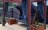 Садовые качели Lyon из массива сосны с серыми подушками в Самаре 