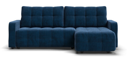 Угловой диван Dandy 2.0 велюр Monolit синий в Самаре 
