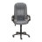 Кресло компьютерное TC серый 132х65х50 см серое ткань/кожа в Самаре 