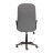 Кресло компьютерное TC серый 132х65х50 см серое ткань/кожа в Самаре 