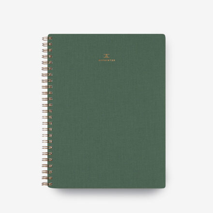 The Workbook Blank Fern Green Блокнот в Самаре 