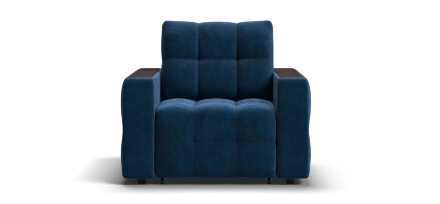 Кресло-кровать Dandy 2.0 велюр Monolit синий в Самаре 