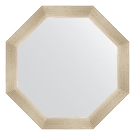 Зеркало в багетной раме Evoform травленое серебро 59 мм 60,4х60,4 см в Самаре 