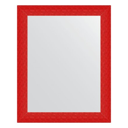 Зеркало в багетной раме Evoform красная волна 89 мм 80x100 см в Самаре 