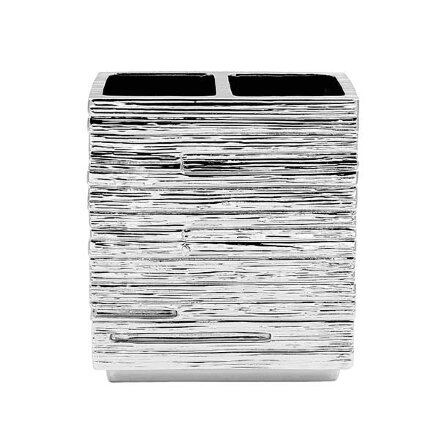 Стакан для щеток Ridder Brick Silver 10х6,3х11,5 см в Самаре 