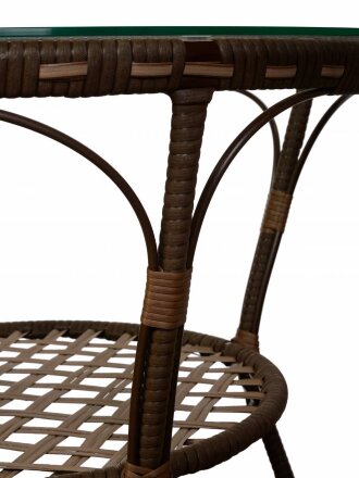 Стол Java (Ява) из искусственного ротанга, орех в Самаре 