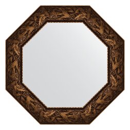 Зеркало в багетной раме Evoform византия бронза 99 мм 68,8х68,8 см