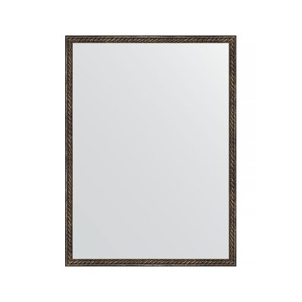 Зеркало в багетной раме Evoform витая бронза 26 мм 58х78 см в Самаре 