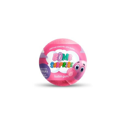 Бомбочка для ванны Bomb surprise с игрушкой bubble gum 115г в Самаре 
