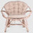 Кресло Rattan grand Comfort с подушкой white wash в Самаре 