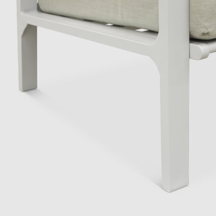 Комплект мебели Bizzotto Ernst белый с подушками 4 предмета в Самаре 