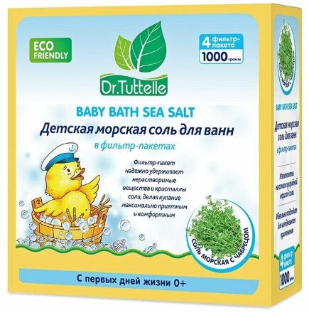 Детская соль для ванн Dr.Tuttelle с чабрецом 1000 г в Самаре 