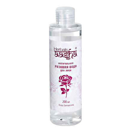 Натуральная розовая вода Aasha Herbals для лица, 200 мл в Самаре 