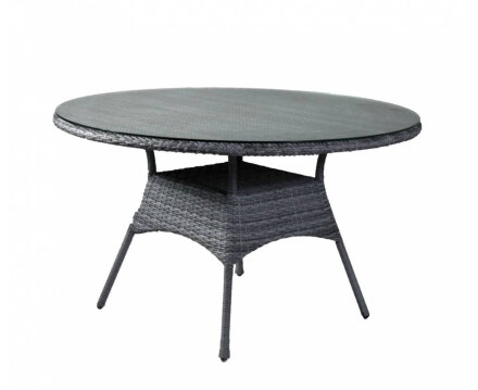Комплект DECO 6 с круглым столом, серый в Самаре 