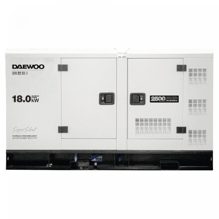Генератор дизельный с водяной системой охлаждения DAEWOO DDW 22 SSE-3 в Самаре 
