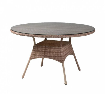 Комплект DECO 6 с круглым столом, светло-коричневый в Самаре 