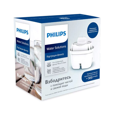 Фильтр-картридж Philips Micro X-Clean, белый в Самаре 