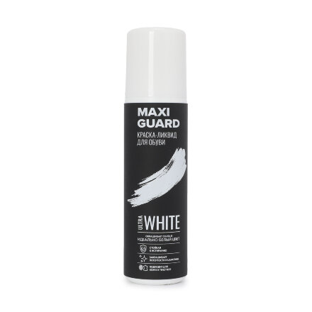 Краска-ликвид MaxiGuard Ultra White для обуви, белая, 75 мл в Самаре 
