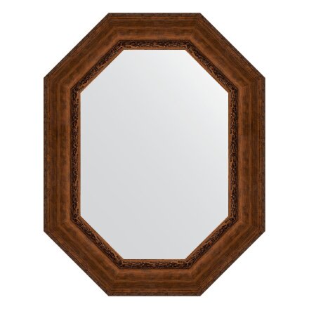 Зеркало в багетной раме Evoform состаренная бронза с орнаментом 120 мм 72x92 см в Самаре 