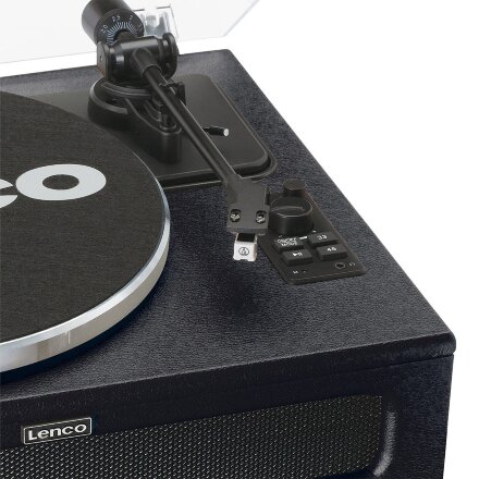 Проигрыватель виниловых пластинок Lenco LS-430 Black в Самаре 