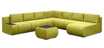 Модульный угловой диван Basic 9 в Самаре 