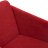 Кресло ТС 61х39х98 см флок хром бордо в Самаре 