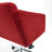 Кресло ТС 61х39х98 см флок хром бордо в Самаре 