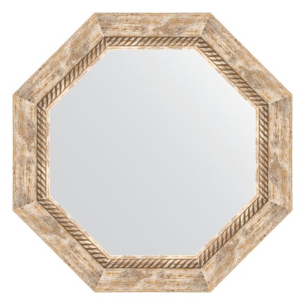 Зеркало в багетной раме Evoform прованс с плетением 70 мм 53,2х53,2 см в Самаре 