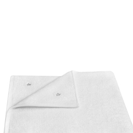 Полотенце Togas Пикси белое с серым 70х140 см в Самаре 