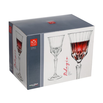 Набор бокалов для вина RCR Adagio 280 мл 6 шт в Самаре 