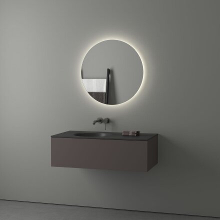 Зеркало Evoform с LED-подсветкой 18 W Ø70 см Без выключателя Нейтральный белый свет в Самаре 