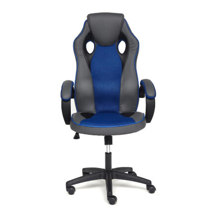 Кресло компьютерное TC металлик/синий 135х50х64 см в Самаре 