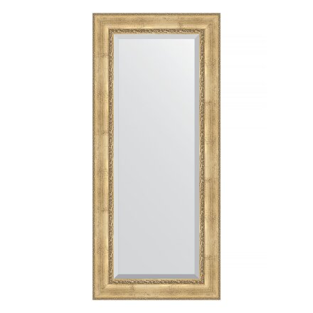 Зеркало с фацетом в багетной раме Evoform состаренное серебро с орнаментом 120 мм 72х162 см в Самаре 