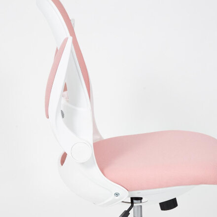 Кресло ТС 57х47х106 см ткань розовый в Самаре 