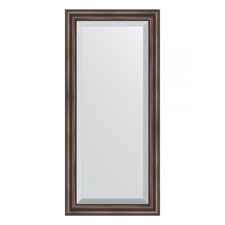 Зеркало с фацетом в багетной раме Evoform палисандр 62 мм 51х111 см в Самаре 