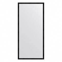 Зеркало в багетной раме Evoform черные дюны 32 мм 69х149 см
