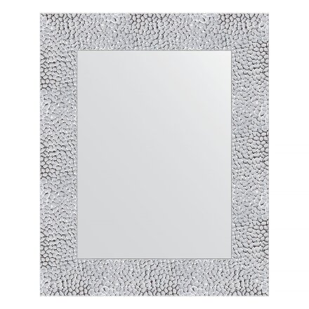 Зеркало в багетной раме Evoform чеканка белая 70 мм 43x53 см в Самаре 
