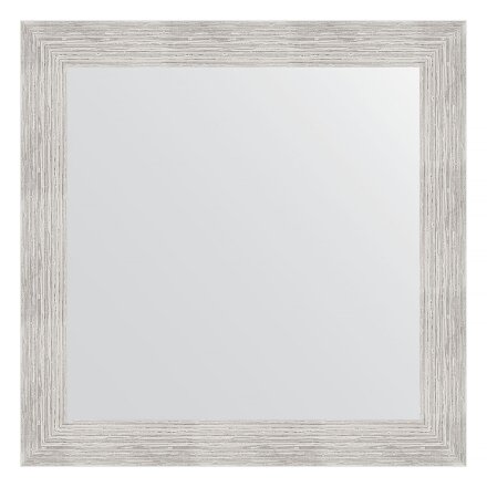 Зеркало в багетной раме Evoform серебряный дождь 70 мм 66х66 см в Самаре 