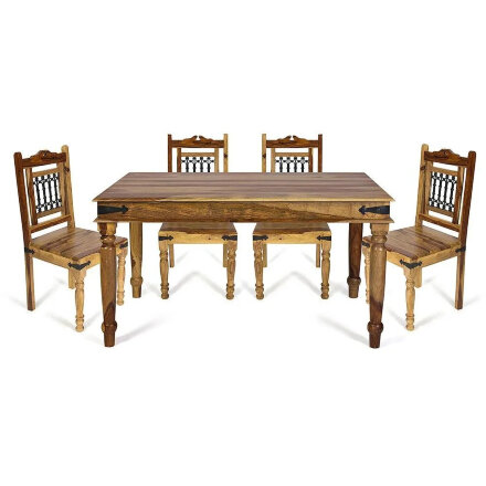 Обеденный стол TC Bombay бежевый с коричневым 135х90х76 см (11676) в Самаре 