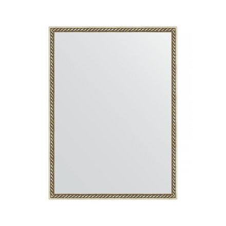 Зеркало в багетной раме Evoform витая латунь 26 мм 58х78 см в Самаре 