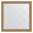 Зеркало с гравировкой в багетной раме Evoform медный эльдорадо 73 мм 104x104 см в Самаре 