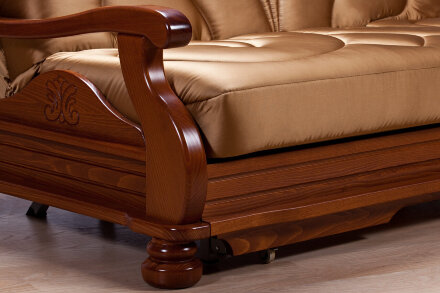 Кресло-кровать Милан с деревянными подлокотниками в Самаре 