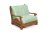 Кресло-кровать Милан с деревянными подлокотниками в Самаре 