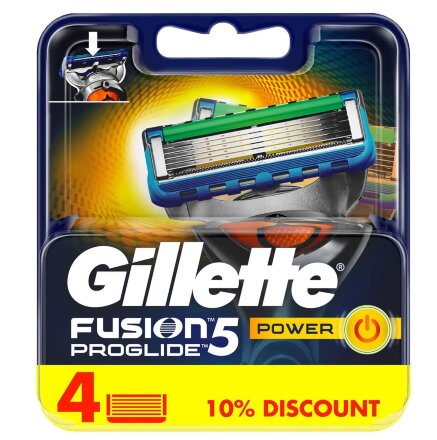Кассеты для бритья Gillette Fusion ProGlide Power 4 шт в Самаре 