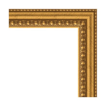 Зеркало в багетной раме Evoform бусы золотые 46 мм 62х82 см в Самаре 