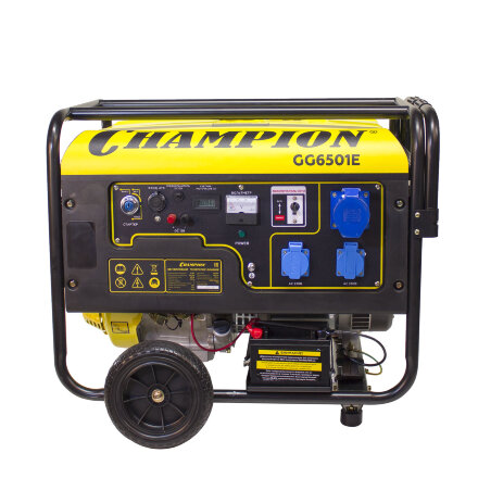 Генератор бензиновый CHAMPION GG6501E+ATS в Самаре 