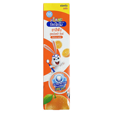 Зубная паста Lion Kodomo Xylitol Plus детская со вкусом апельсина 6 месяцев 65 г в Самаре 
