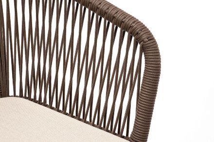 Плетеный стул Марсель из дуба коричневый в Самаре 