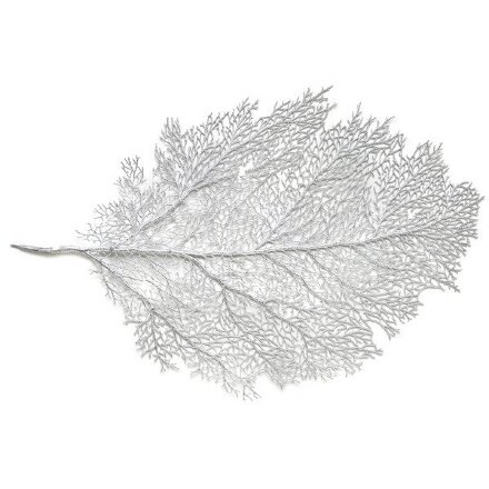 Салфетка Harman 56х35 см листья серебро в Самаре 